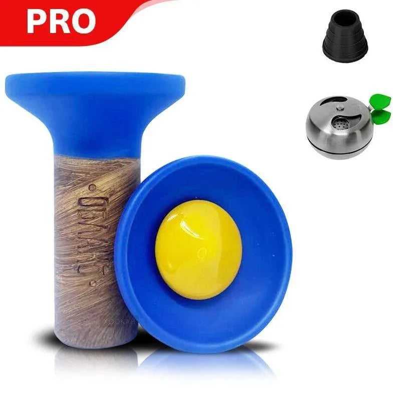 Oblako Flow Bowl - Yellow On Blue - shishagear - UK