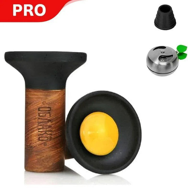 Oblako Flow Bowl - Yellow on Black (2) - shishagear - UK