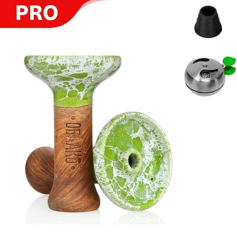 Oblako Phunnel M Bowl - Marble Green - shishagear - UK