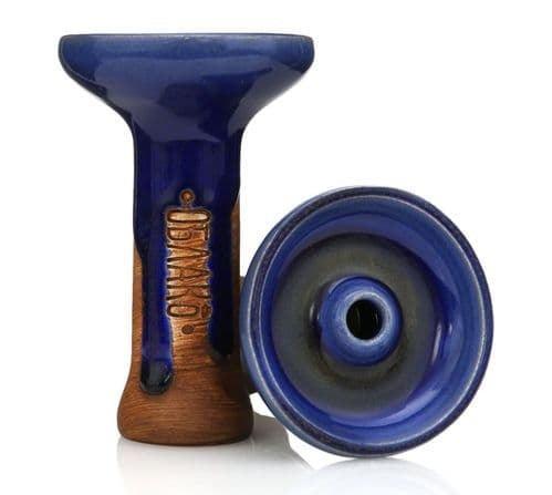 Oblako Phunnel M Glazed Bowl - Blue Ocean (77) - shishagear - UK Shisha Hookah Black Friday
