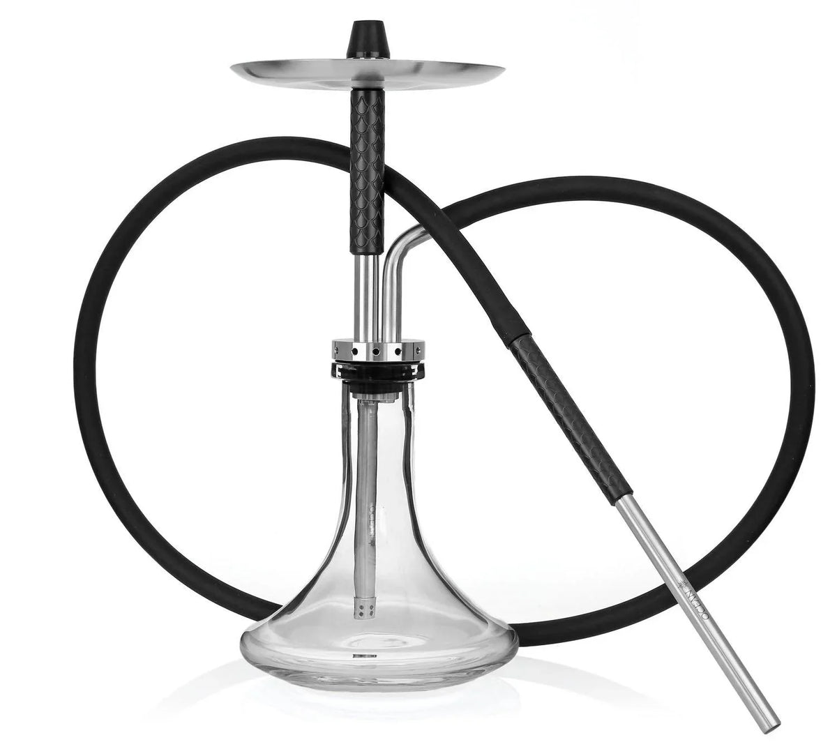Ocean Hookah Cane S - Black Poly - shishagear - UK