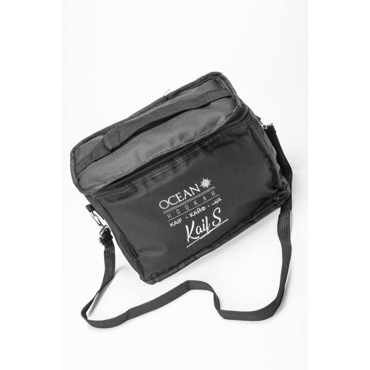 Ocean Hookah Kaif Small Shisha - Black Gold/Clear - shishagear - UK