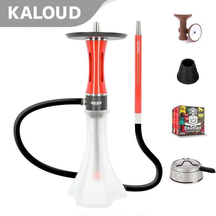 Ovo Dope 360 Neo V2 Hookah - Notorious Red White - shishagear - UK Shisha Hookah Black Friday