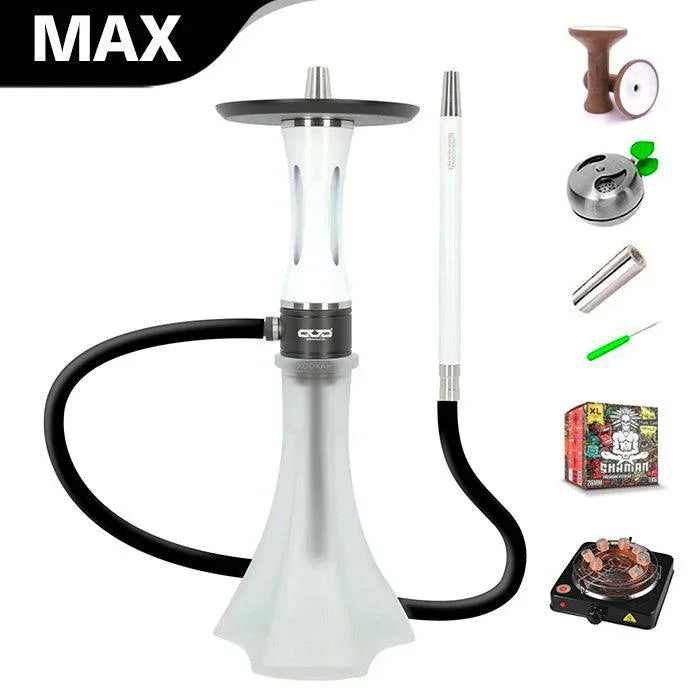 Ovo Dope 360 Neo V2 Hookah - Shq White-White - shishagear - UK Shisha Hookah Black Friday