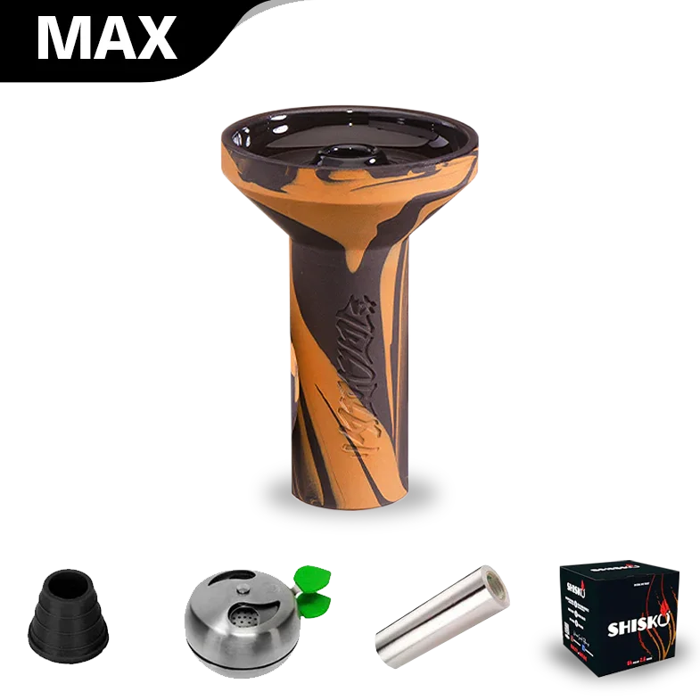 Cedra Shisha Phunnel Bowl - Peach