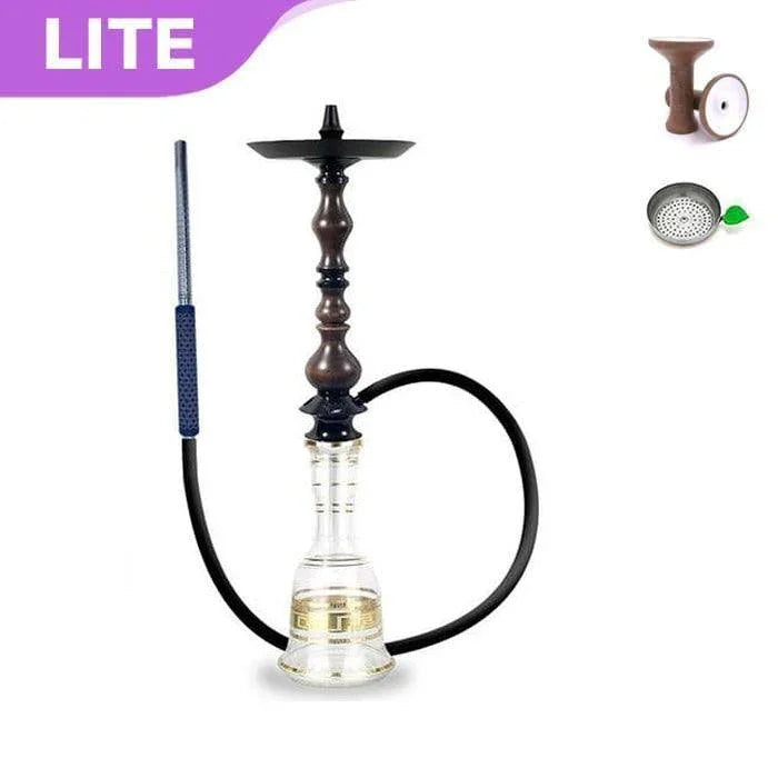 Regal Hookah King With Boho Base - Nutwood - shishagear - UK Shisha Hookah Black Friday