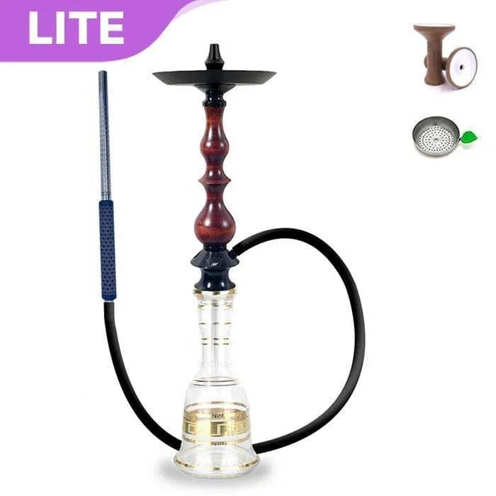 Regal Hookah Queen With Boho Base - Redwood - shishagear - UK Shisha Hookah Black Friday