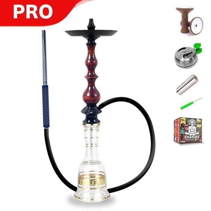 Regal Hookah Queen With Boho Base - Redwood - shishagear - UK Shisha Hookah Black Friday