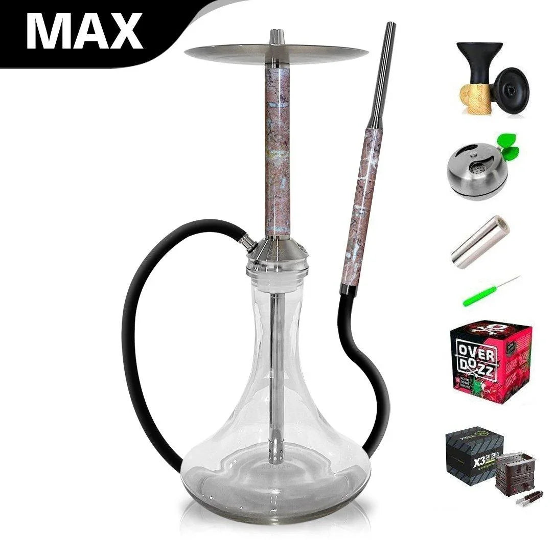 Special Hookah Stainless Steel With Base - shishagear - UK
