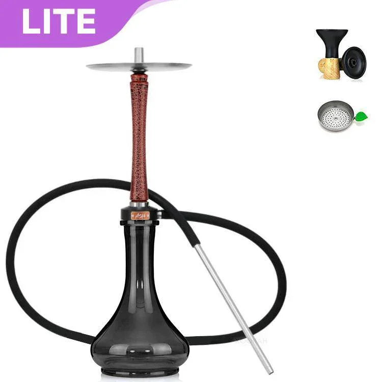 Ash Wood Hookah Haze Jungle Shisha Set - Sunset - shishagear - UK