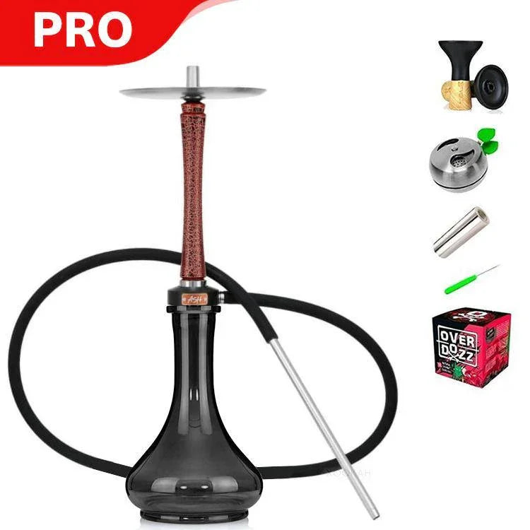 Ash Wood Hookah Haze Jungle Shisha Set - Sunset - shishagear - UK