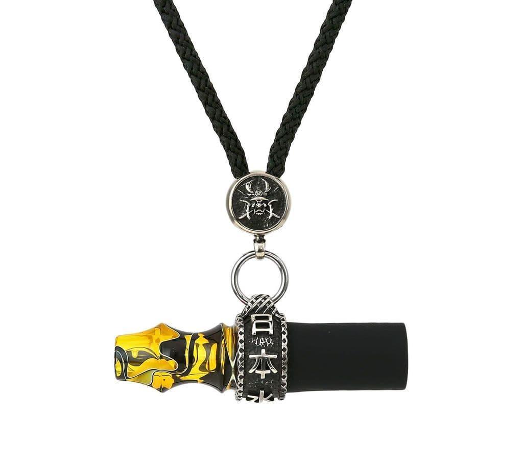 Japona Hookah Personal Mouth Tip - Samurai Cord (Yellow) - shishagear - UK Shisha Hookah Black Friday