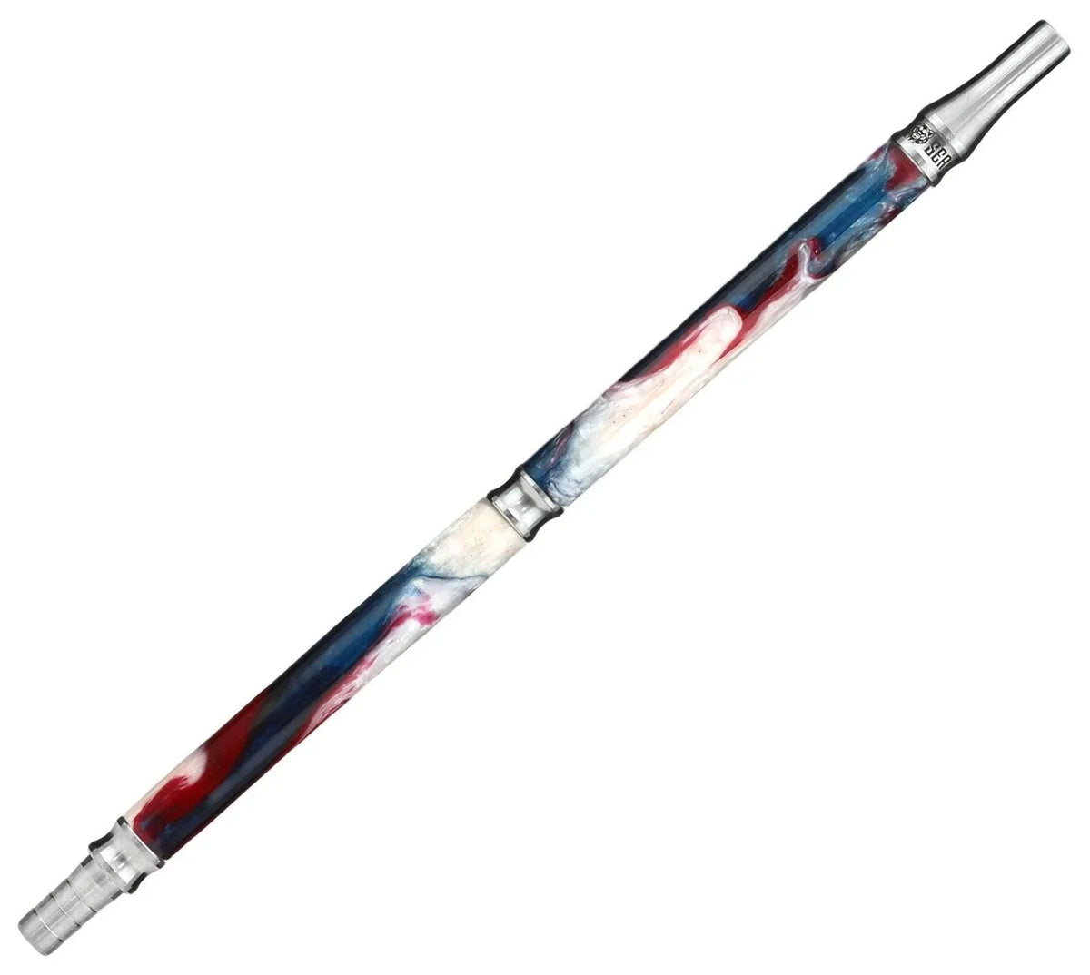 SERP Prime Stainless Steel Mouthpiece - Fire &amp; Ice - shishagear - UK Shisha Hookah Black Friday