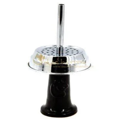 Dschinni Easy OP Phunnel Bowl Black with Chimney Set - shishagear - UK Shisha Hookah Black Friday