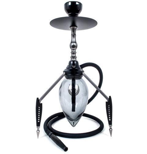 Sahara Smoke Drone Alpha Hookah - Gunmetal - shishagear - UK Shisha Hookah Black Friday