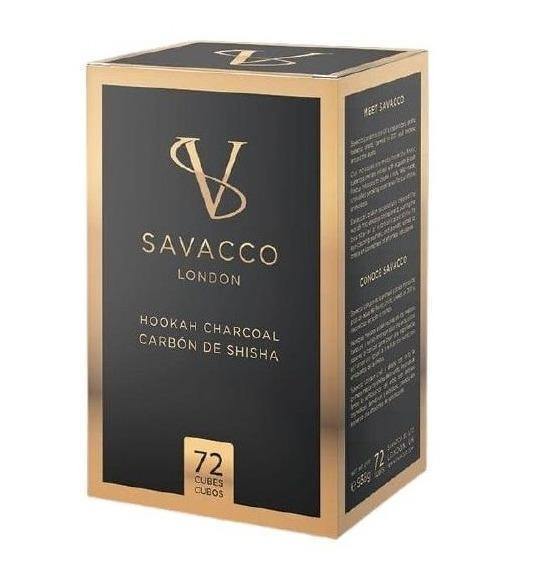 Savacco Shisha Charcoal 72 Cubes - 10kg - shishagear - UK