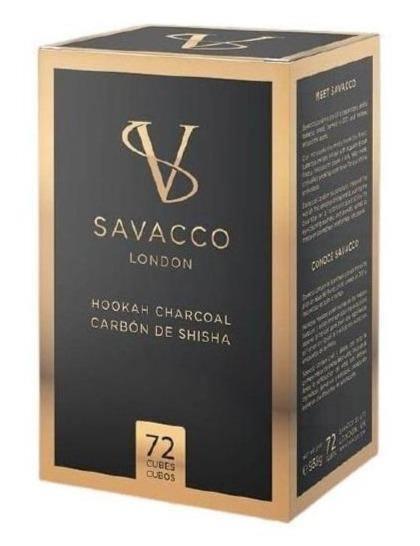 Savacco Shisha Charcoal 72 Cubes - 1kg - shishagear - UK Shisha Hookah Black Friday