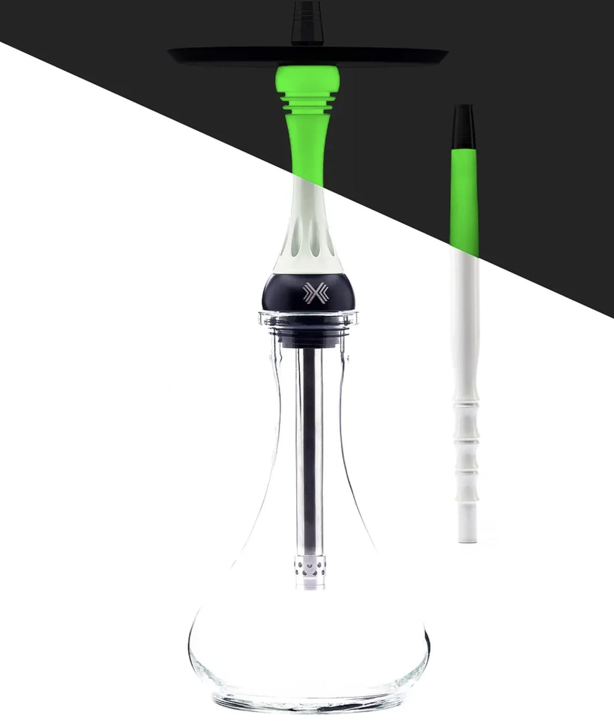 Alpha Hookah X - Neon Glow In The Dark - shishagear - UK