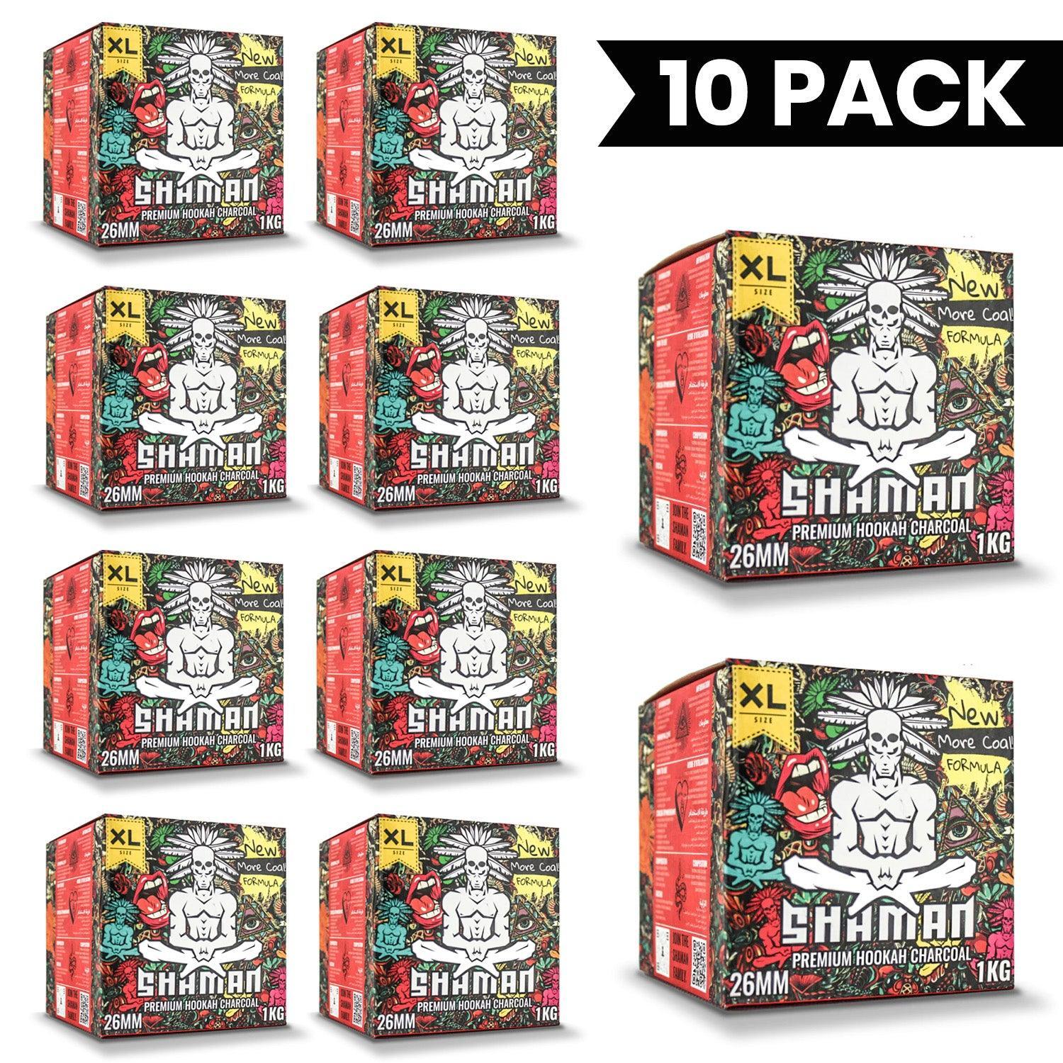 Shaman Coconut Charcoal (26mm) - shishagear - UK Shisha Hookah Black Friday