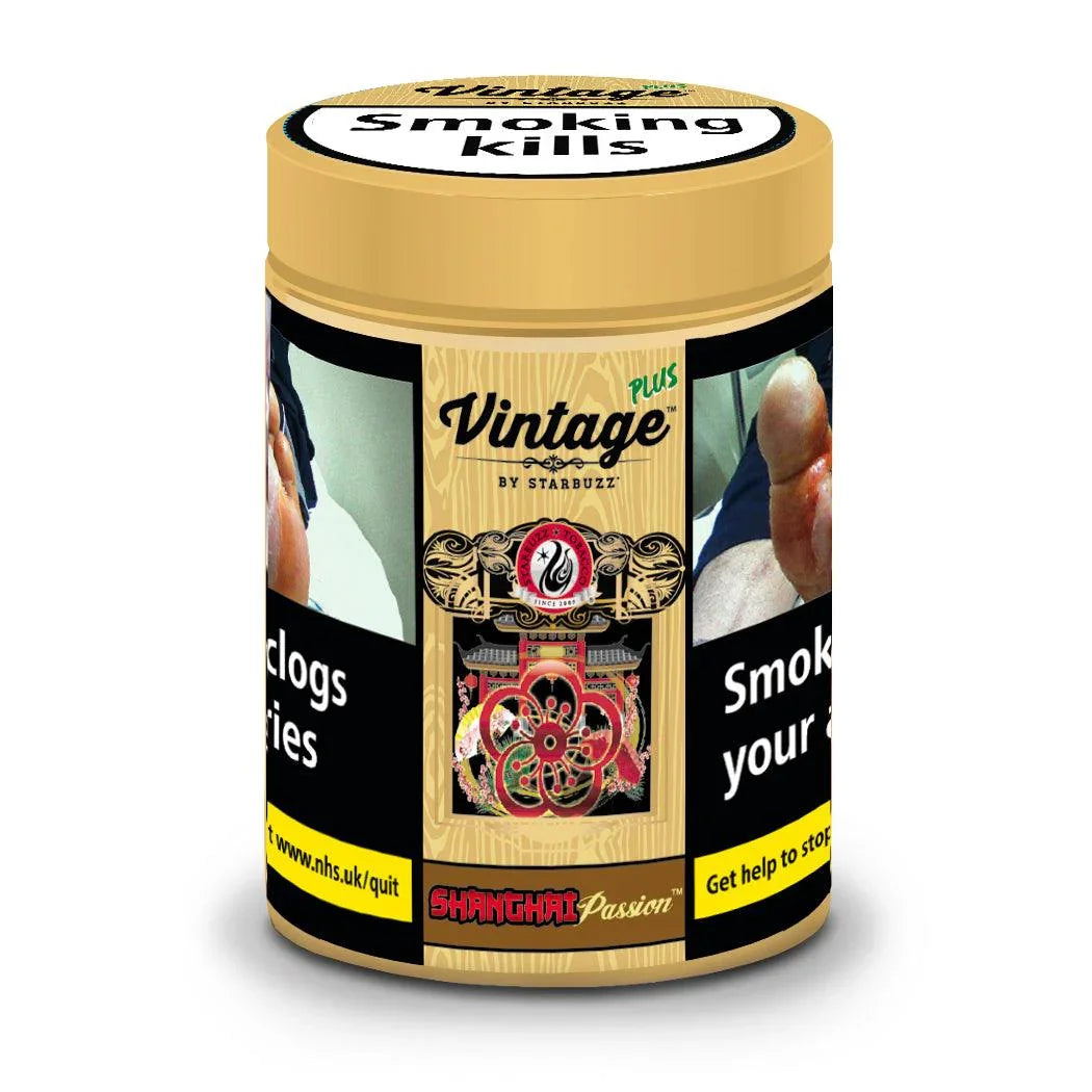 Starbuzz Vintage Plus - Shanghai Passion - shishagear - UK Shisha Hookah Black Friday