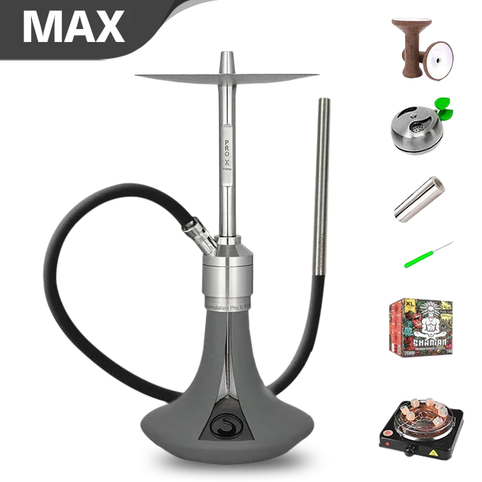 Steamulation Pro X Prime (Gen II) Hookah - Graphite