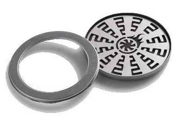 Shisha Turbine Grille Inox - shishagear - UK Shisha Hookah Black Friday