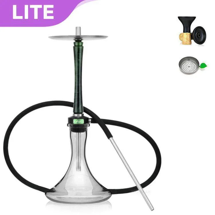 Ash Wood Haze Mist Shisha with Base Set - shishagear - UK