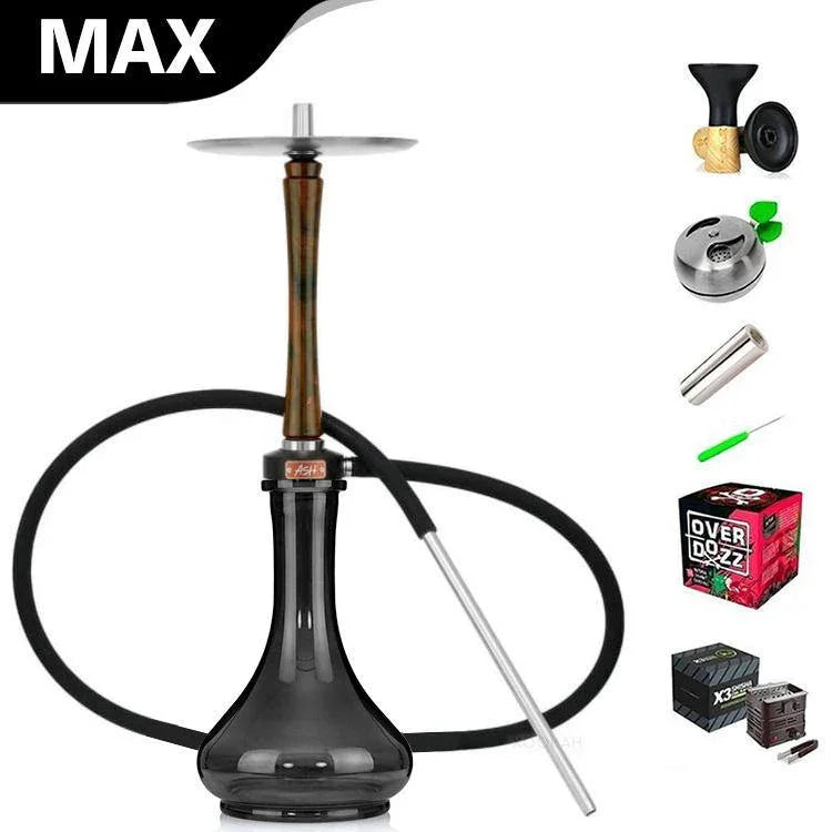 Ash Wood Hookah Haze Mist Shisha Set - Sunset - shishagear - UK