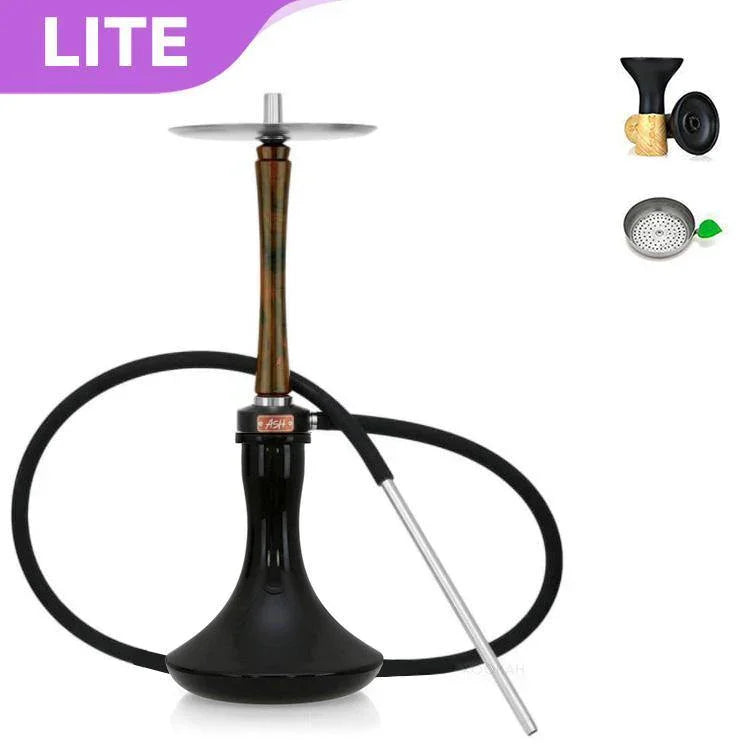 Ash Wood Hookah Haze Mist Shisha Set - Sunset - shishagear - UK