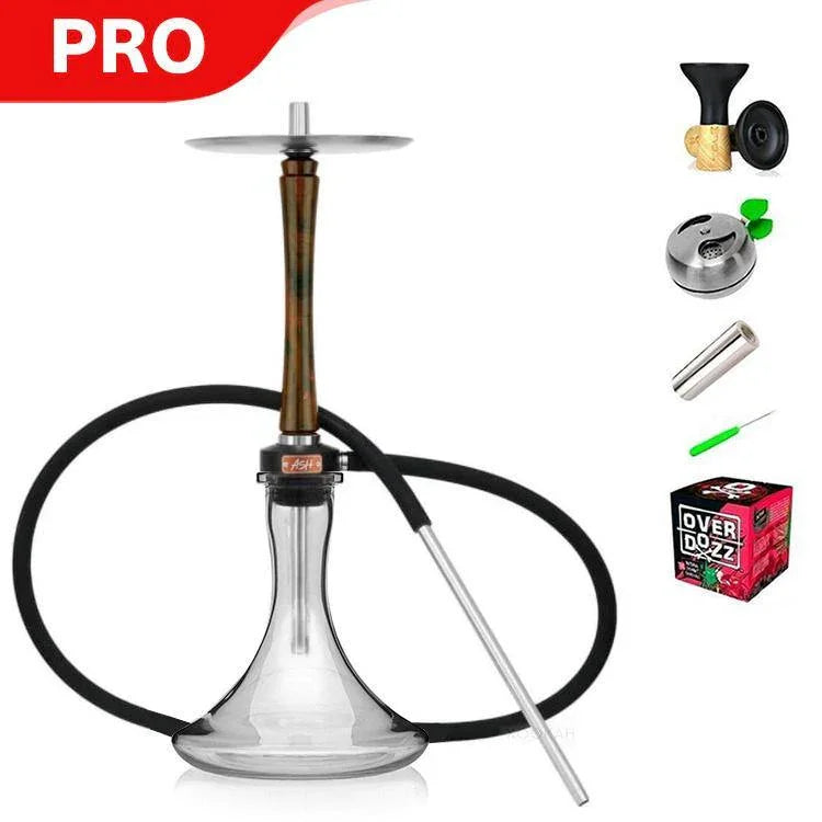 Ash Wood Haze Mist Shisha with Base Set - shishagear - UK
