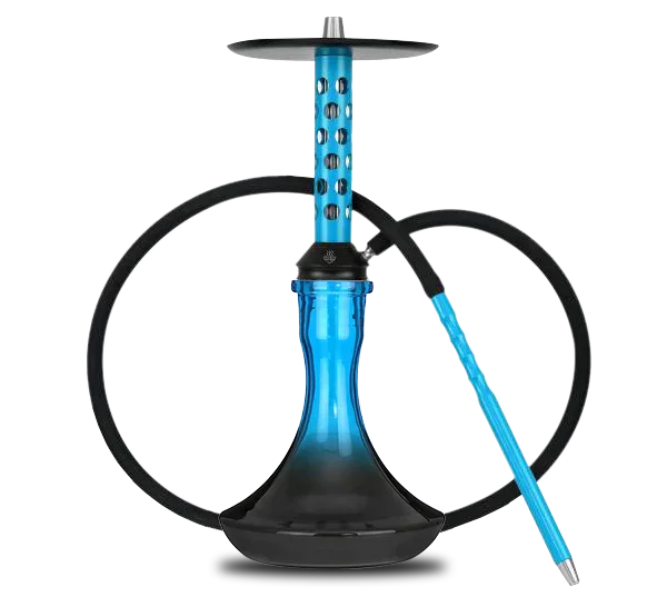 Bodo M-1 Short Hookah - Blue