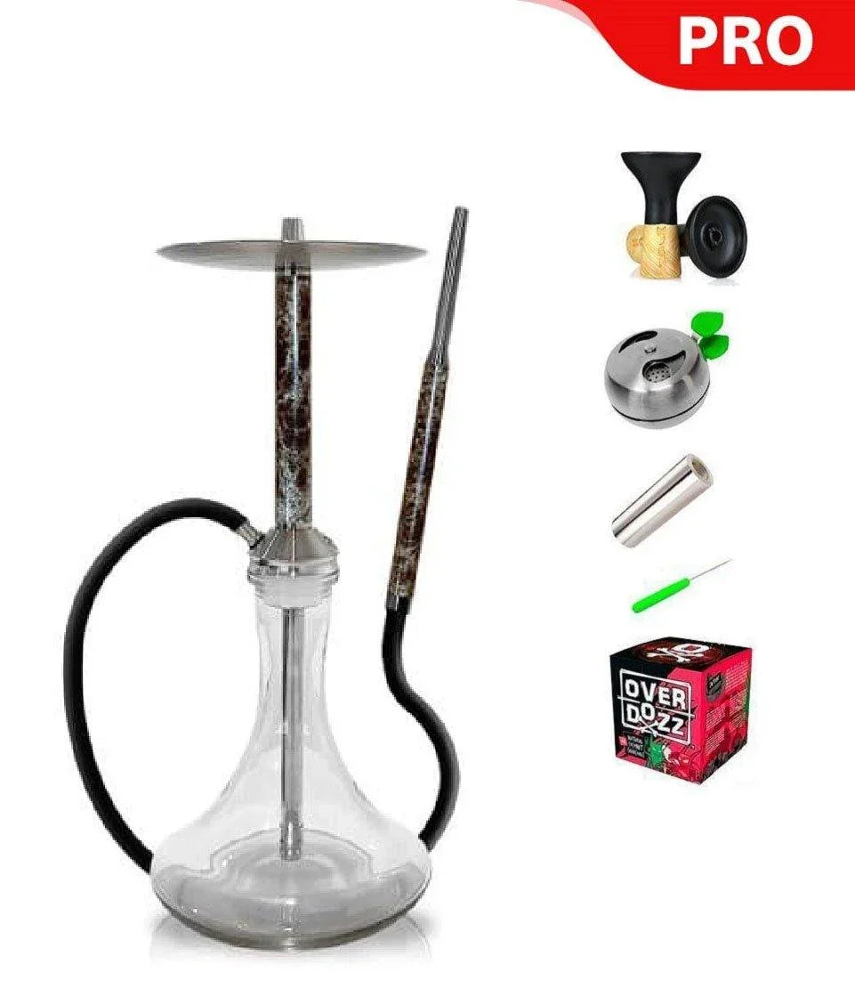 Special Hookah Stainless Steel With Base - Imperador Dark - shishagear - UK