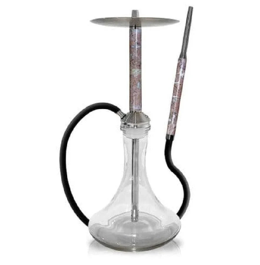 Special Hookah Stainless Steel With Base - Rosa Valencia - shishagear - UK