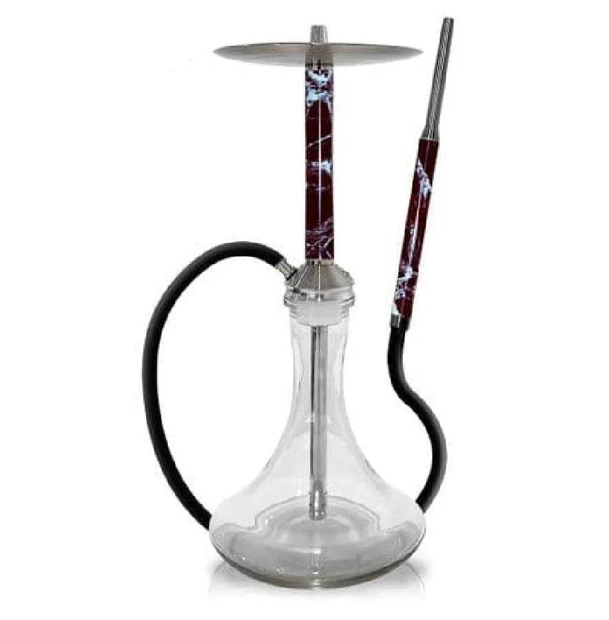 Special Hookah Stainless Steel With Base - Rosso Levanto - shishagear - UK