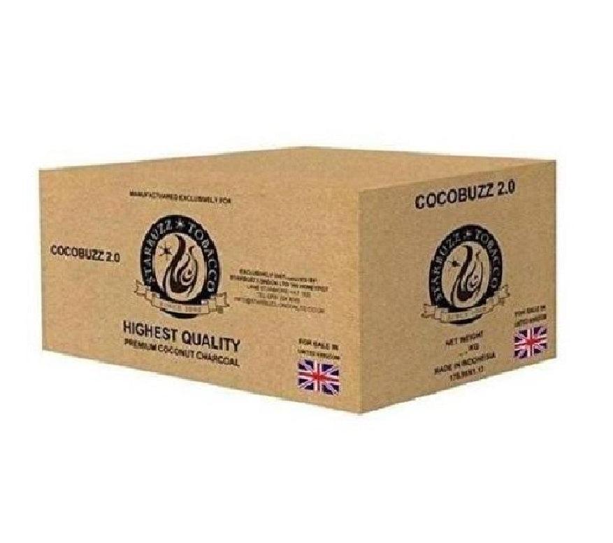 Starbuzz Cocobuzz 2.0 Natural Coconut Shisha Charcoal Lounge Pack (10kg) - shishagear - UK Shisha Hookah Black Friday