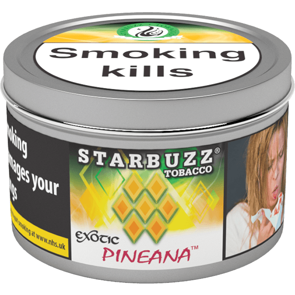 Starbuzz Pineapple Shisha Flavour (Pineana) - shishagear - UK Shisha Hookah Black Friday