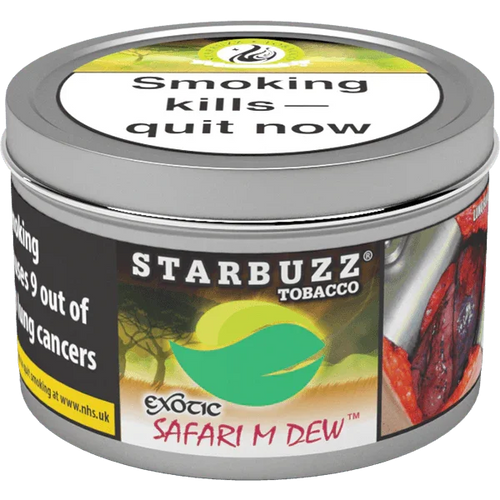 Starbuzz Safari Melon Dew Shisha Flavour (Safari M Dew) - shishagear - UK Shisha Hookah Black Friday