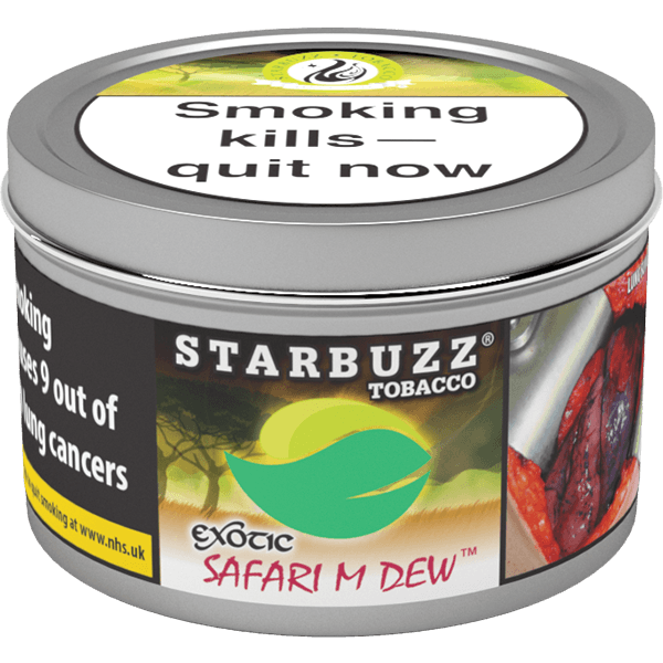 Starbuzz Safari Melon Dew Shisha Flavour (Safari M Dew) - shishagear - UK Shisha Hookah Black Friday