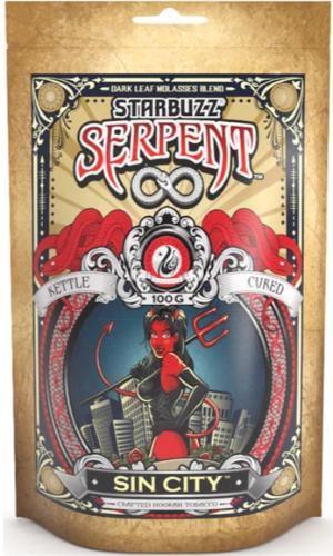 Starbuzz Serpent Sin City 80g (Banana) - shishagear - UK Shisha Hookah Black Friday
