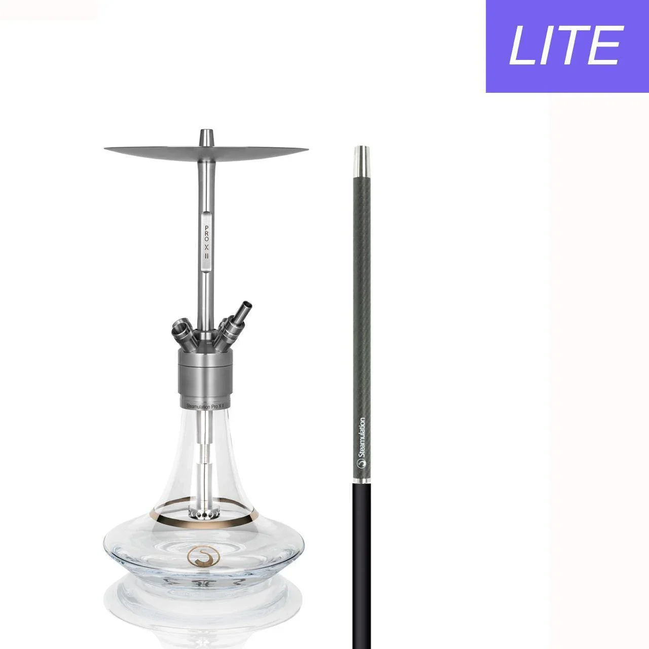 Steamulation Pro X II Kit - Clear - shishagear - UK