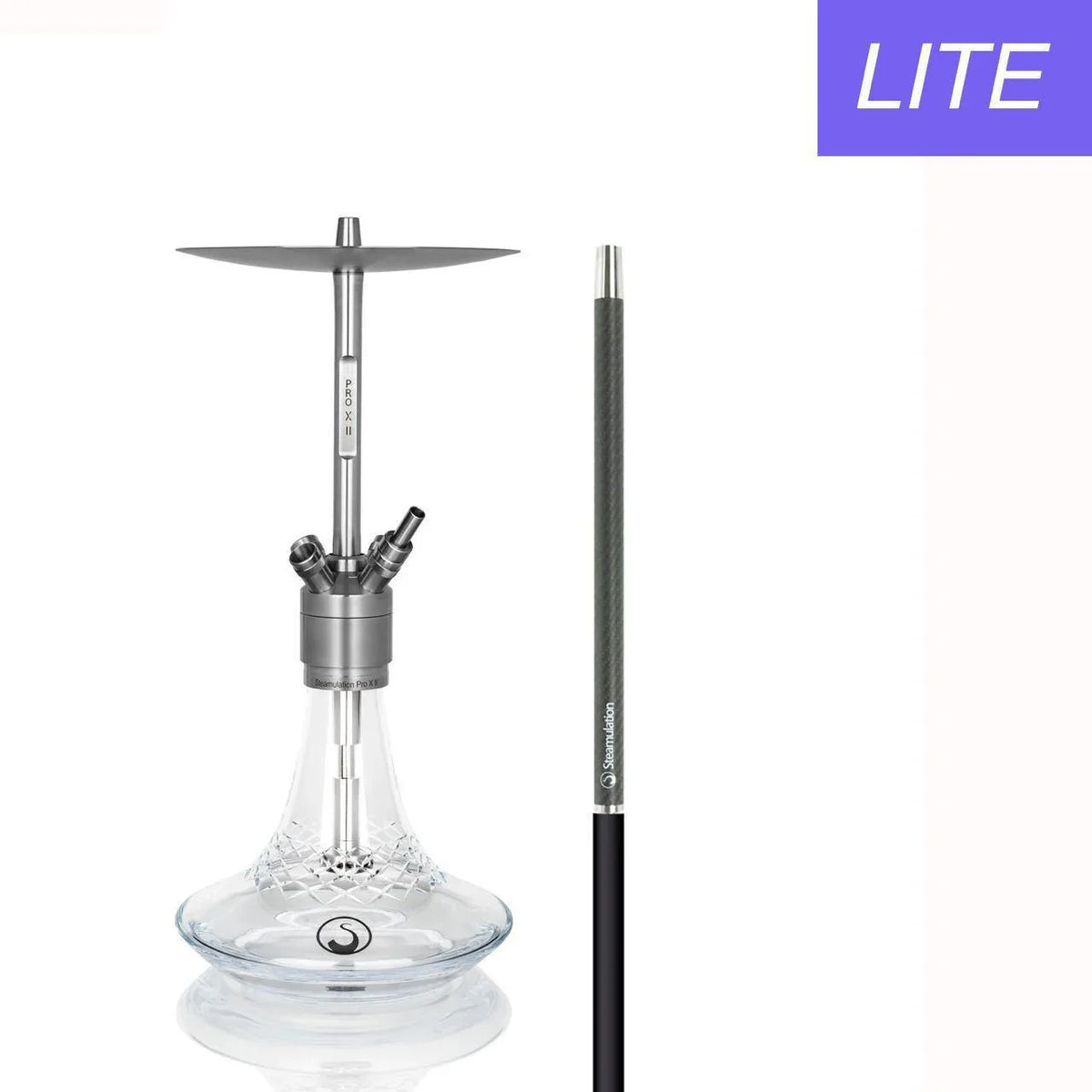 Steamulation Pro X II Kit - Crystal Cut - shishagear - UK