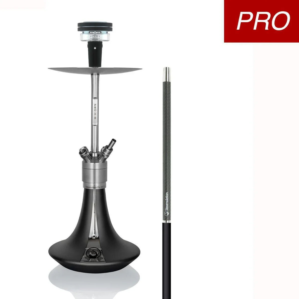 Steamulation Pro X II Kit - Black Matt - shishagear - UK