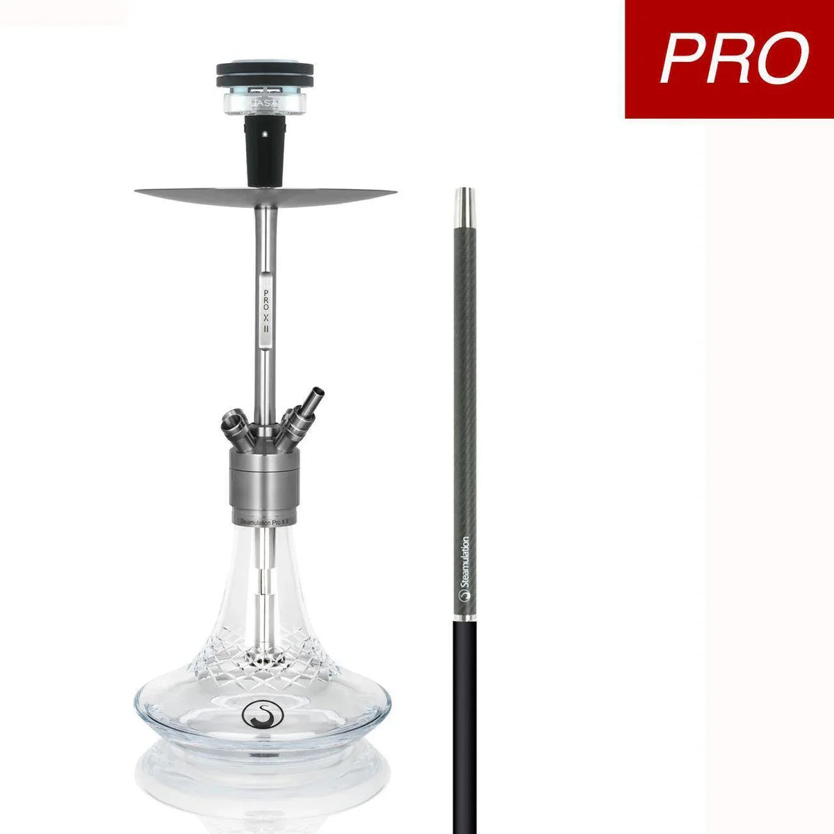 Steamulation Pro X II Kit - Crystal Cut - shishagear - UK