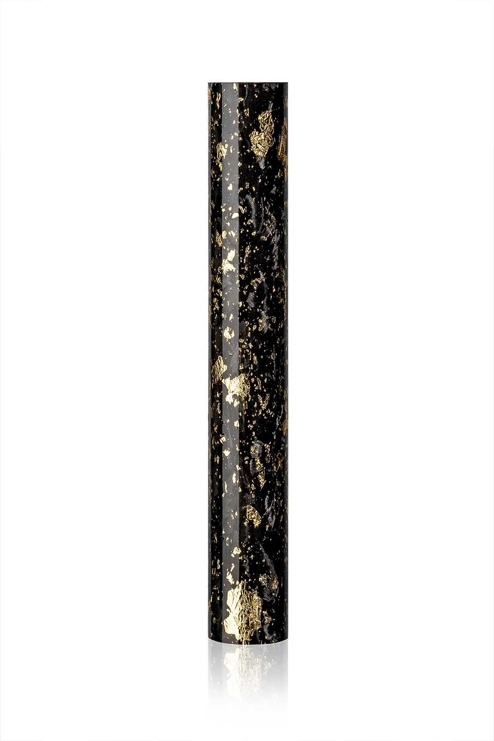 Steamulation Carbon Column Sleeve - Gold Leaf (Big) - shishagear - UK Shisha Hookah Black Friday