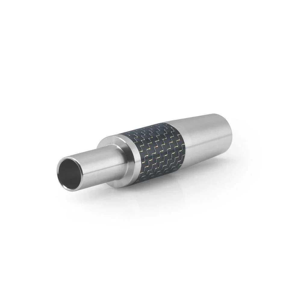 Steamulation Carbon Hose Adapter - Black Gold - shishagear - UK
