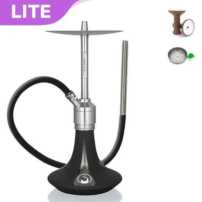 Steamulation Pro X Prime (Gen II) Hookah - Black Matt - Hookah
