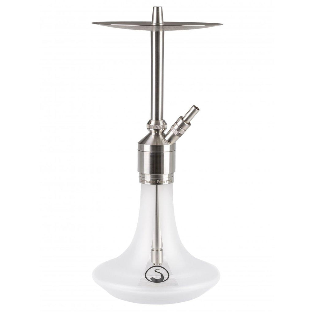 Steamulation Prime Pro X - Matt White - Hookah Shisha - UK - black friday -  shishagear