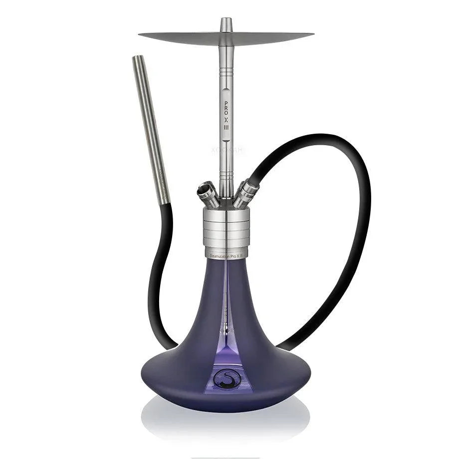 Steamulation Pro X III Hookah - Atlantic Blue Matt - shishagear - UK Shisha Hookah Black Friday