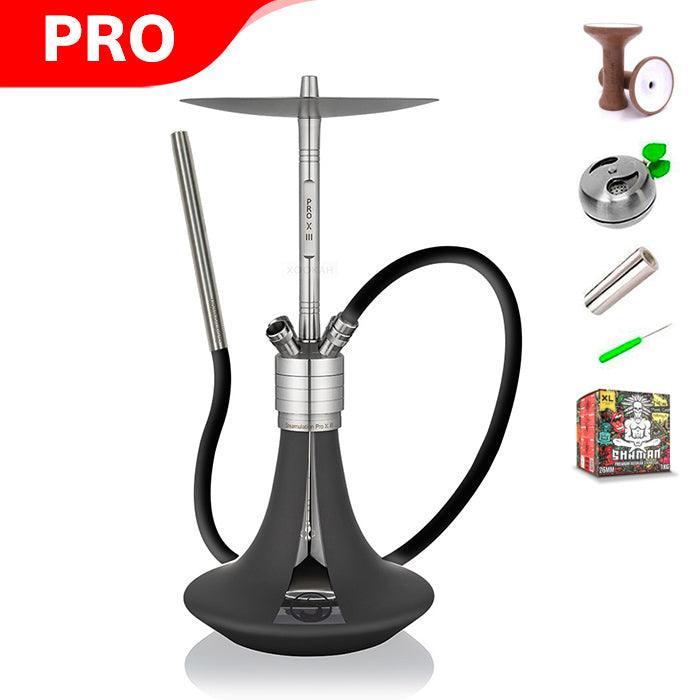 Steamulation Pro X III Hookah - Black Matt - shishagear - UK Shisha Hookah Black Friday