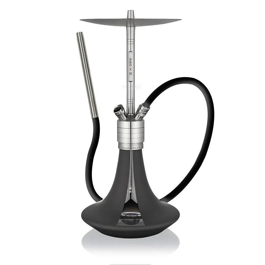 Steamulation Pro X III Hookah - Black Matt - shishagear - UK Shisha Hookah Black Friday